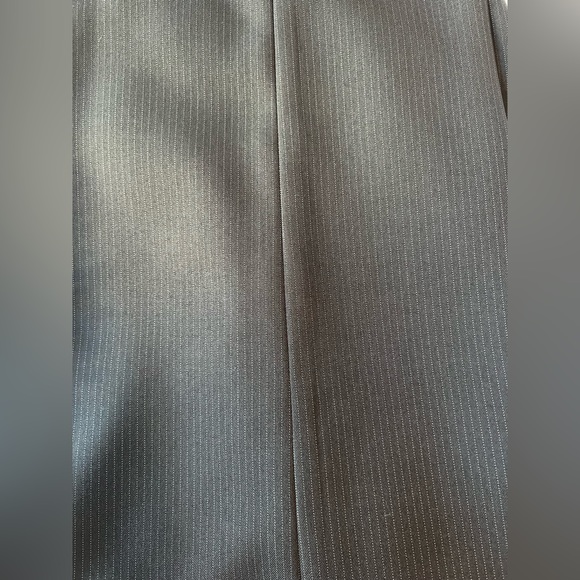 Black Pinstripes Suit Jacket and Pants - Picture 6 of 6